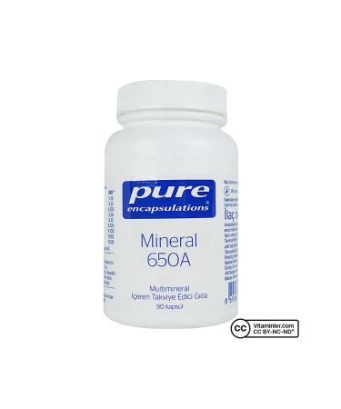 Pure Encapsulations Mineral 650 A 90 Capsules - Buy Online on GoSupps.com