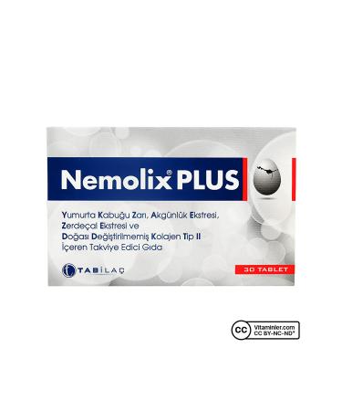 Tab Nemolix Plus Eggshell Membrane 30 Let - Unflavored - Buy Online on GoSupps.com