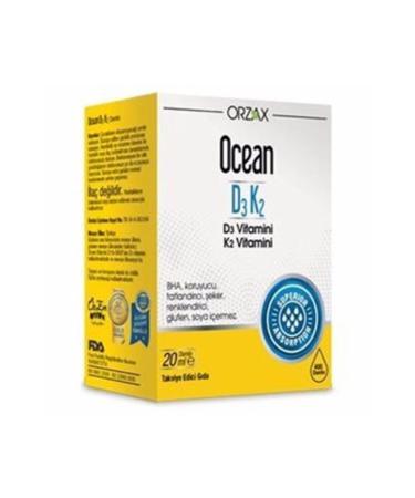 Ocean D3 K2 Drops 20 Ml - Buy Online on GoSupps.com