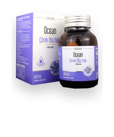 Ocean Ocean Black Cumin Oil 60 Capsules - Buy Online on GoSupps.com