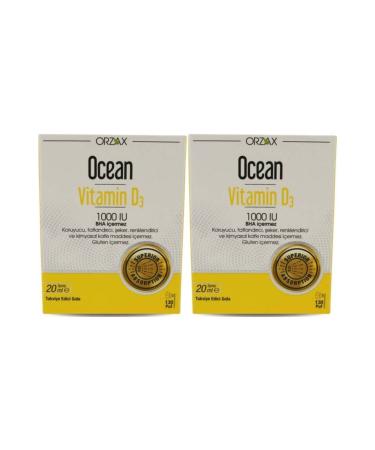 Ocean Ocean Vitamin D3 1000 20 Ml Spray 2 Pieces - Buy Online on GoSupps.com