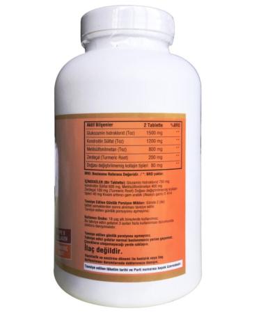 Ncs Glucosamine Chondroitin Msm Collagen Turmeric Root 300 Tablets - Buy Online on GoSupps.com