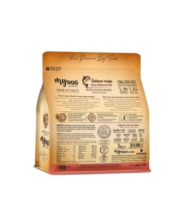 mydog Low Grain Salmon Small Breed - Small and Medium Breed Dog 3kg - Buy Online on GoSupps.com