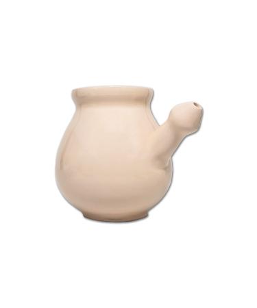 Biostore Nasal Pot White Ceramic Nose Cleaning Device - Buy Online on GoSupps.com