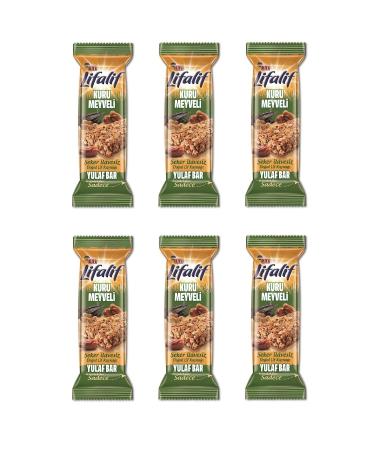 Eti Lifalif Dried Fruit Oatmeal Bar 35 g x 6 Pieces - Buy Online on GoSupps.com