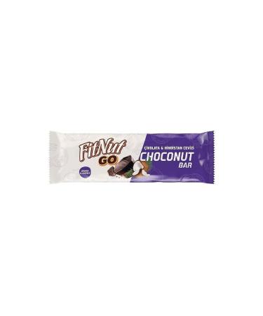 FitNut Sugar Free Choconut Bar-12 Pieces X 40gr (Sugar Free Coconut Bar) - Buy Online on GoSupps.com