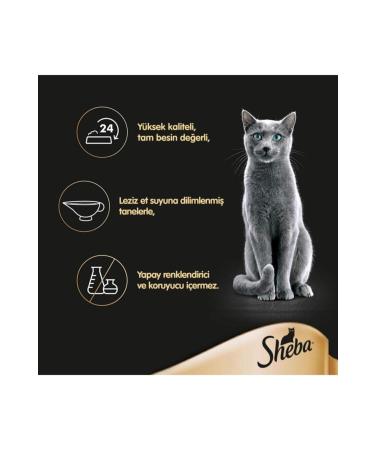 Whiskas Sheba Pouch Salmon Wet Cat Food 85 Gr X 12 Pieces - Buy Online on GoSupps.com