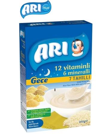 Bee Mama Rice Flour 200gr Night 7 Grain Milk (12 Piece Set) - Buy Online on GoSupps.com