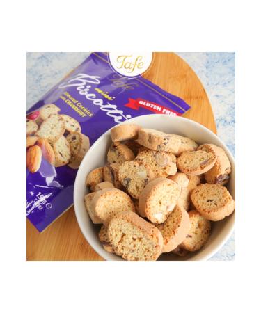 TAFE Gluten Free Blueberry Mini Biscotti Crunchy Cookies 150g X 2 - Buy Online on GoSupps.com