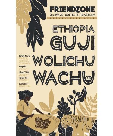 Friendzone 3rd Wave Coffee & Roastery Ethiopia Guji Wolichu Wachu Local Coffee 250 Gr - Buy Online on GoSupps.com
