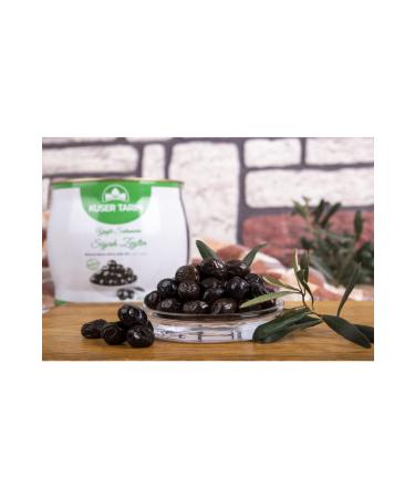 Kuser Tar m 1.8 Kg Gemlik Type Oily Black Olives 290-320 Caliber - Buy Online on GoSupps.com