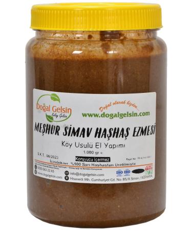 Naturally from Simav Good Luck Famous Simav Poppy Seed Paste - 1.000 Gr - Buy Online on GoSupps.com