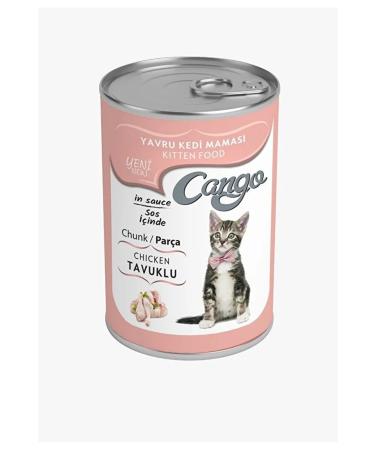 Cango Canned Kitten Cat Food Chicken 415 Gr X 10 Pieces - Buy Online on GoSupps.com