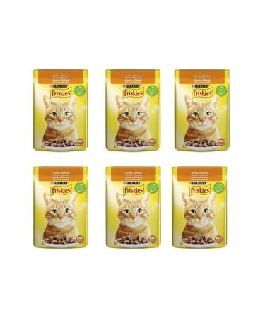 Friskies Friskies Chicken Sauce Wet Cat Food 85 G X 6 Pieces - Buy Online on GoSupps.com