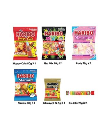 Haribo New Year's Fun Package 400 gr - Buy Online on GoSupps.com