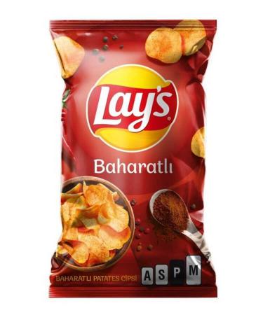 PepsiCo Lay's Package (lay's Spice Party Size 150 Gr Potato Chips X 4 Packs) - Buy Online on GoSupps.com