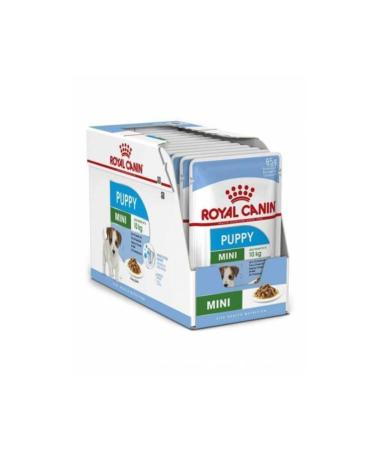 Royal Canin Mini Puppy Pouch Small Breed Puppy Wet Food 85 G X 12 Pieces - Buy Online on GoSupps.com