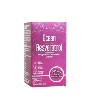 Ocean Resveratrol 200 Mg 30 Capsules - Buy Online on GoSupps.com
