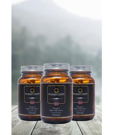 Norwegian Health Omega-3 60 Capsules X 3 Pieces - Buy Online on GoSupps.com