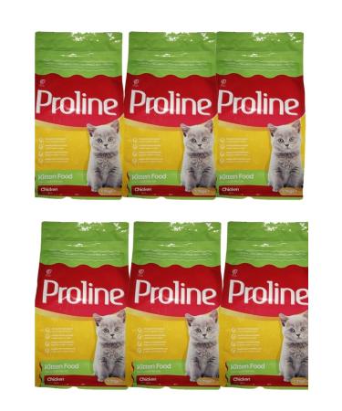 Proline Proline Kitten Cat Food Chicken 1200 gr X 6 Pieces - Buy Online on GoSupps.com