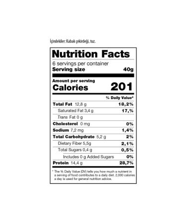 Malatya Market Large Pumpkin Seeds Locked Package 500 gr - Buy Online on GoSupps.com