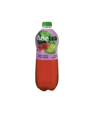 Fuse Tea Melon and Strawberry Flavored Drink Iced Tea 1 Liter X 6 Pieces - Buy Online on GoSupps.com