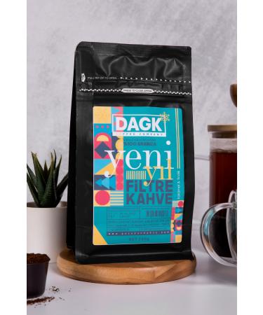 Dagk Filter Coffee Ground New Year Special 200gr (Caramel & Hazelnut Flavored) - Buy Online on GoSupps.com
