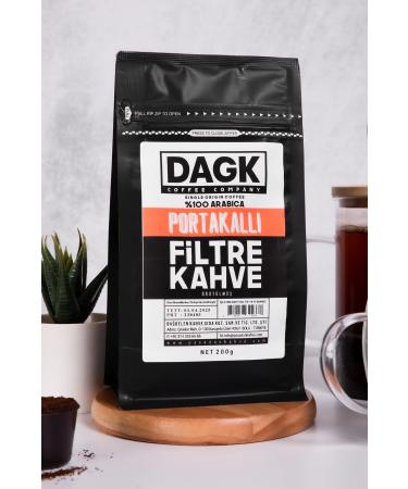 Dagk Orange Filter Coffee Ground 200g (flavored) - Buy Online on GoSupps.com