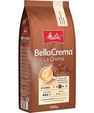 melitta Bellacrema Lacrema Medium Flavored Coffee Beans 1000 gr. - Buy Online on GoSupps.com