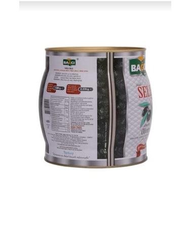 Bagci Gemlik Oily Olives (S Caliber 291-320) 2 Kg Tin - Buy Online on GoSupps.com