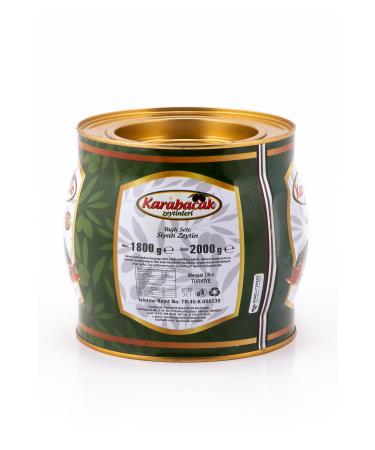 Karabacak Olive Karabacak Black Olive Jumbo Size 2 Kg Tin - Buy Online on GoSupps.com