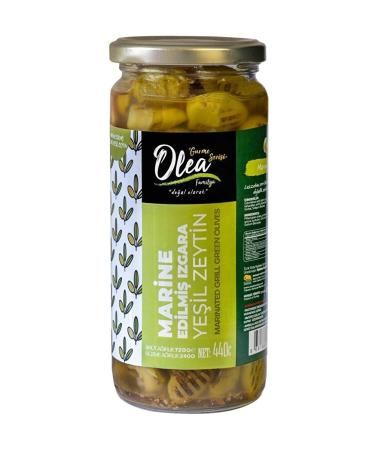 Olea Family Marinated Green Olives Grilled 440 Gr