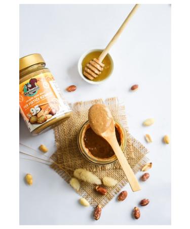Organic Flower Honey Peanut Butter 320g - Buy Online on GoSupps.com