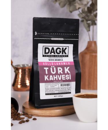Dagk Rose Turkish Coffee with Turkish Delight 200g (FLAVOURED) - Buy Online on GoSupps.com
