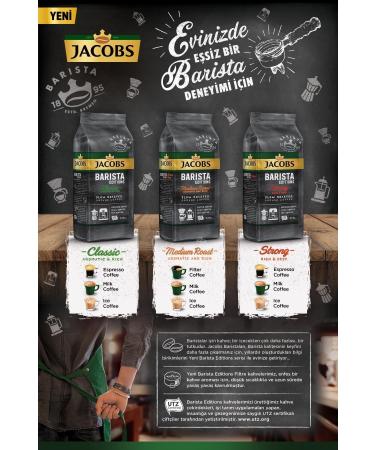 Jacobs Monarch Filter Coffee 500 Gr X 2 Pieces + Barista Editions Medium Filter Coffee 225 Gr - Buy Online on GoSupps.com