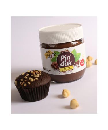 Pinduk Cocoa Hazelnut Cream 400 Gr - Buy Online on GoSupps.com