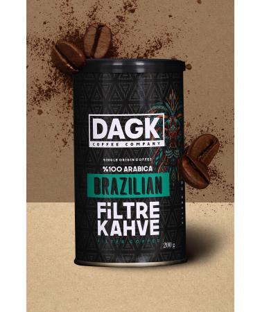 Dagk Brazilian Filter Coffee 200g Tnk (GROUND) - Buy Online on GoSupps.com