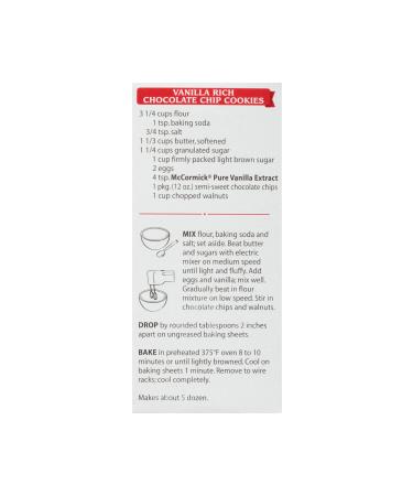 McCormick Pure Vanilla Extract 59 ml. - Buy Online on GoSupps.com