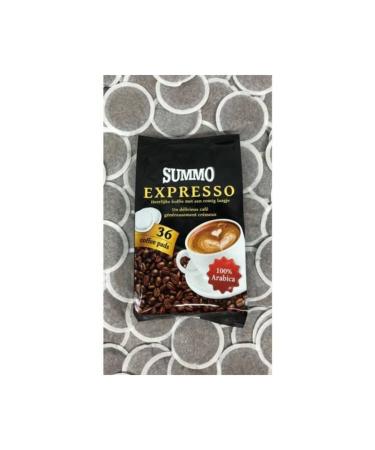 SUMMO Espresso 72 Pcs Advantage Pack (36X2) Senseo Pod Coffee Capsule - Buy Online on GoSupps.com