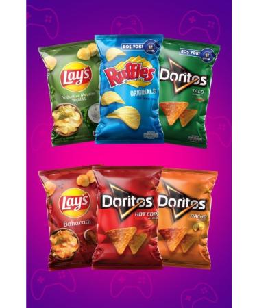 PepsiCo Gamer Chips Pack (Lay's Ruffles Doritos) - Buy Online on GoSupps.com