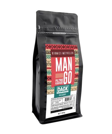 Dagk Filter Coffee Mango and Red Fruits Flavor 200gr - Buy Online on GoSupps.com