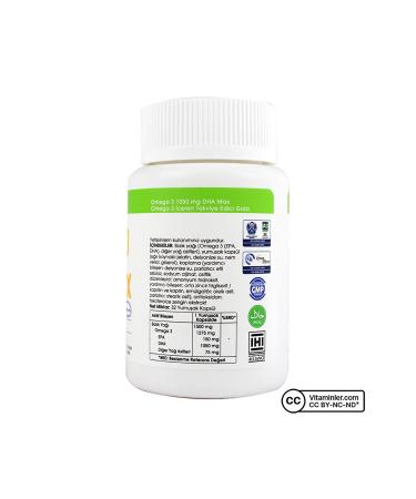 Voonka Omega 3 DHA Max 1275 Mg 32 Capsules - UNFLAVORED - Buy Online on GoSupps.com