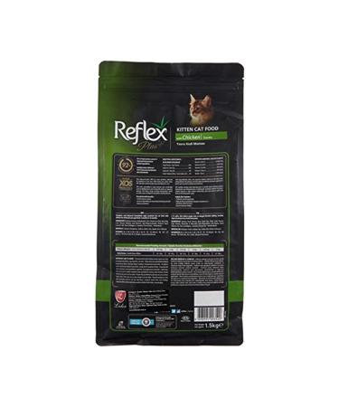 Reflex Plus Chicken Meat Kitten Cat Food 1.5 kg - Buy Online on GoSupps.com