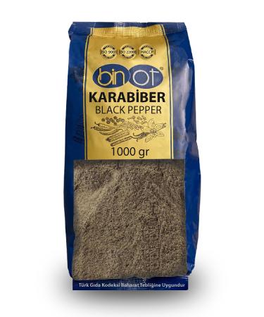 Binot Black Pepper Powder 1000 gr Large Package - Buy Online on GoSupps.com
