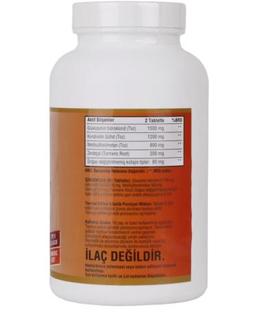 Ncs Glucosamine Chondroitin Msm 300 Tablets Turmeric Collagen 8699273573575 - Buy Online on GoSupps.com