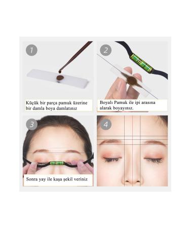 ROSEVELT Eyebrow Drawing Floss with Spirit Level - Buy Online on GoSupps.com