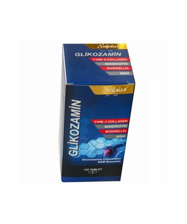 Selpiar Glucosamine & Chondroitin Msm Boswelia + Type Ii Collagen 120 Tablets - Buy Online on GoSupps.com