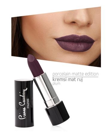 Pierre Cardin Porcelain Matte Edition Lipstick - Plum - 221 - Buy Online on GoSupps.com