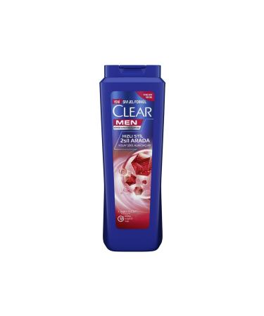 Clear Men Shampoo 2 in 1 Quick Style Effective Against Dandruff Easy to Shape Hair 485ml 2-pack - Buy Online on GoSupps.com