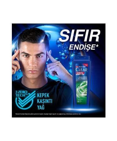 Clear Men Anti-Dandruff Shampoo Daily Purification and Refreshing Cedarwood and Eucalyptus Extracts 485 ml - Buy Online on GoSupps.com